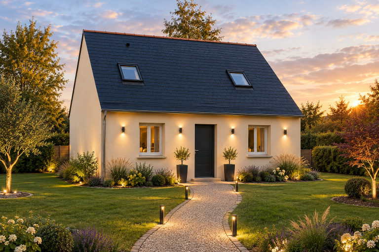 Maison neuve avec combles récupérables à Crouy