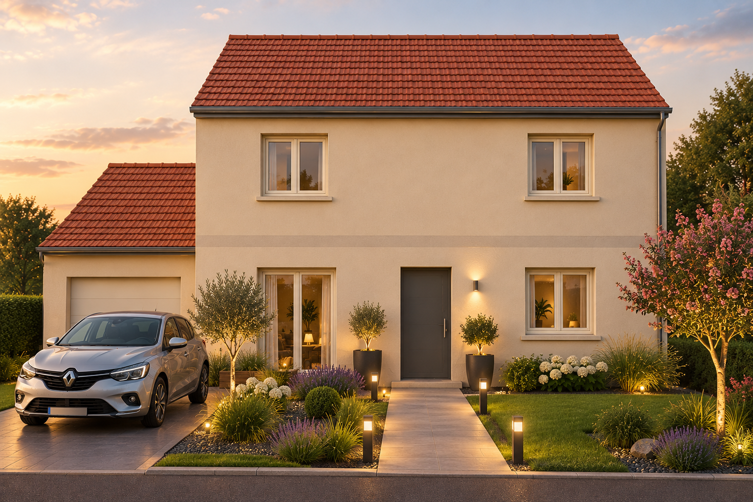 Maison neuve à Crouy R+1 - 97 M² HABITABLES